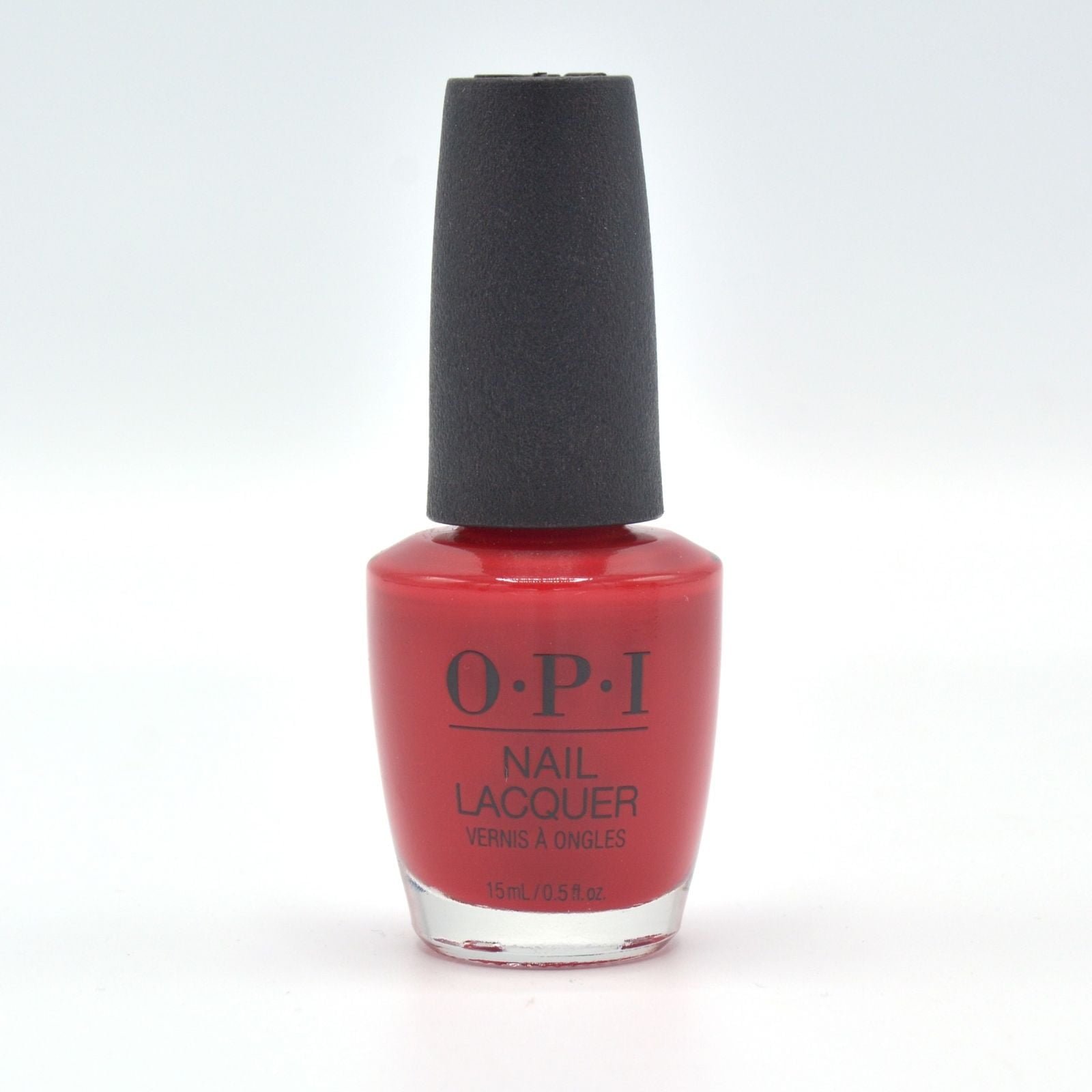 OPI Nail Lacquer Quick Dry Nail Polish,0.5 Oz, Big Apple Red - Image 2