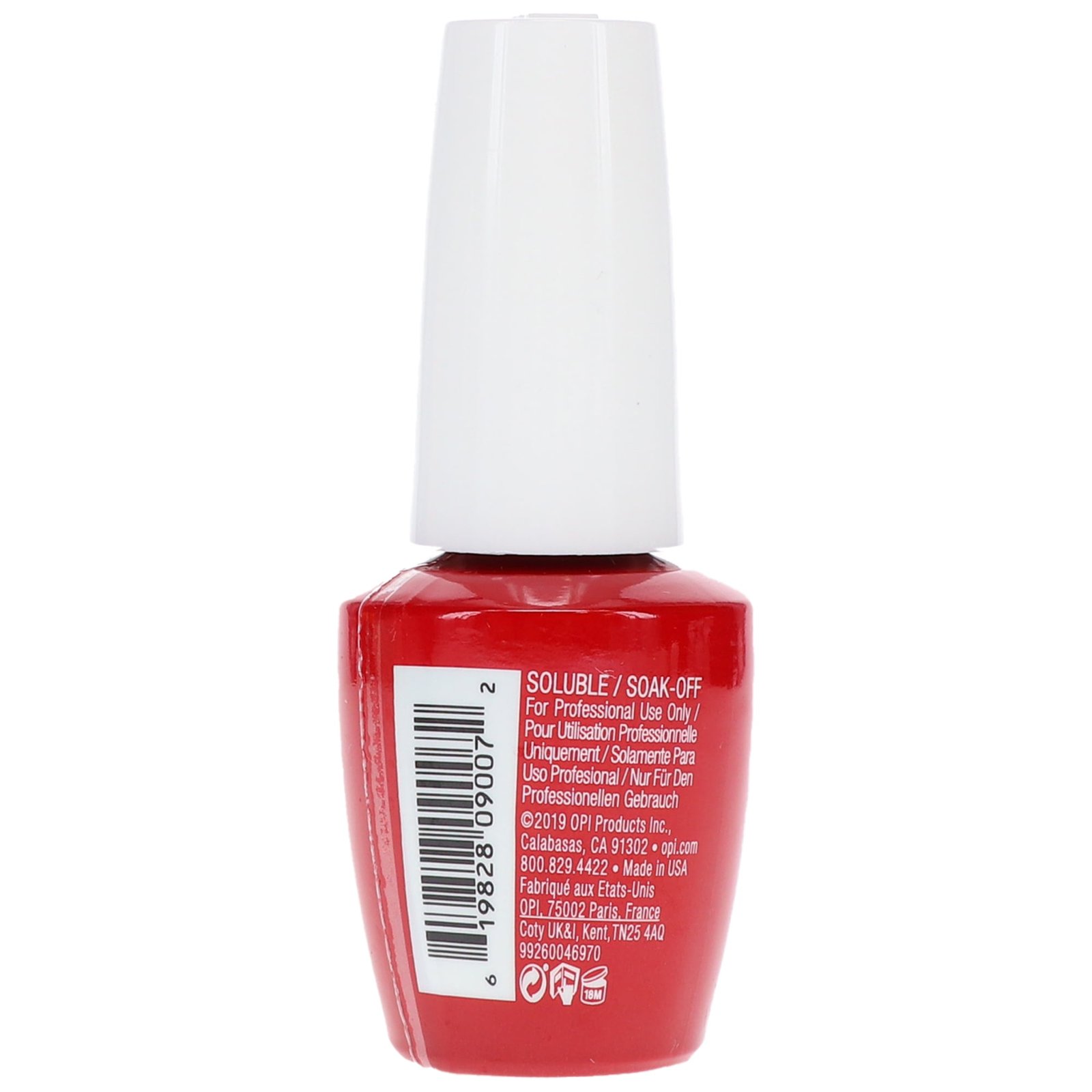 OPI GelColor Gel Nail Polish, Big Apple Red, 0.5 Oz - Image 2