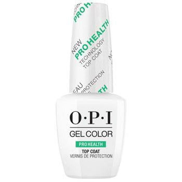 OPI GelColor Gel Nail Polish, Pro Health Top Coat, 0.5 Oz - Image 2
