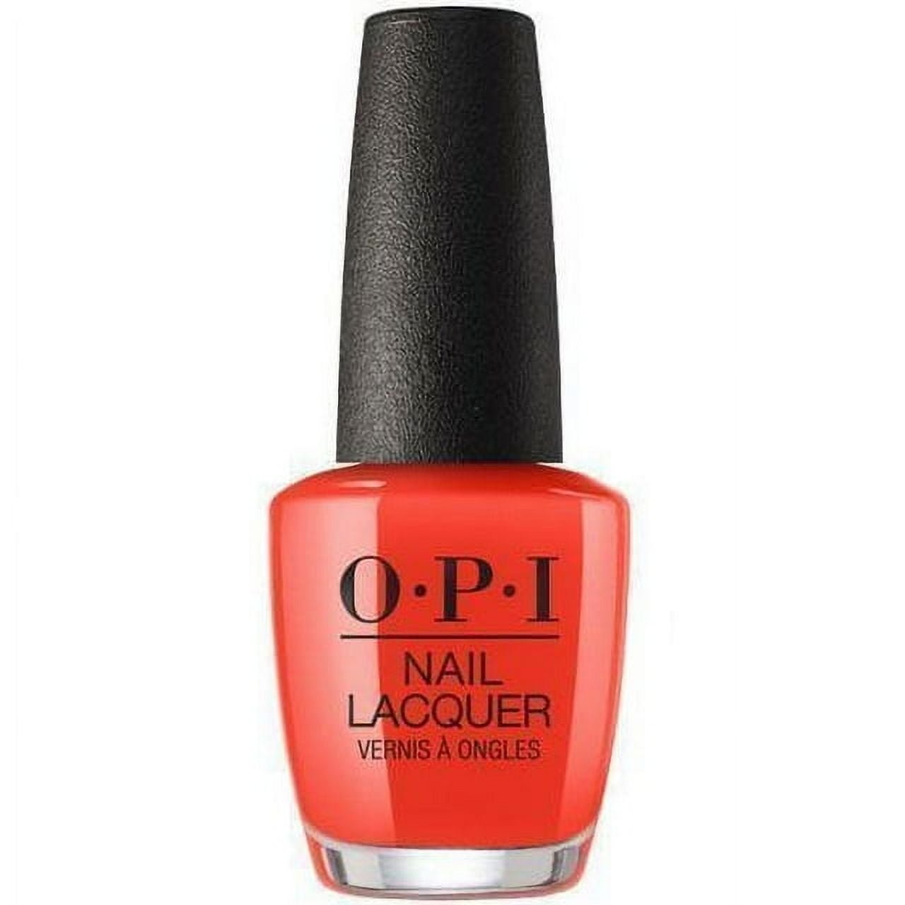 OPI Nail Lacquer, A Red-vival City(L22), Nail Polish, 15ml/0.5 fl oz - Image 5