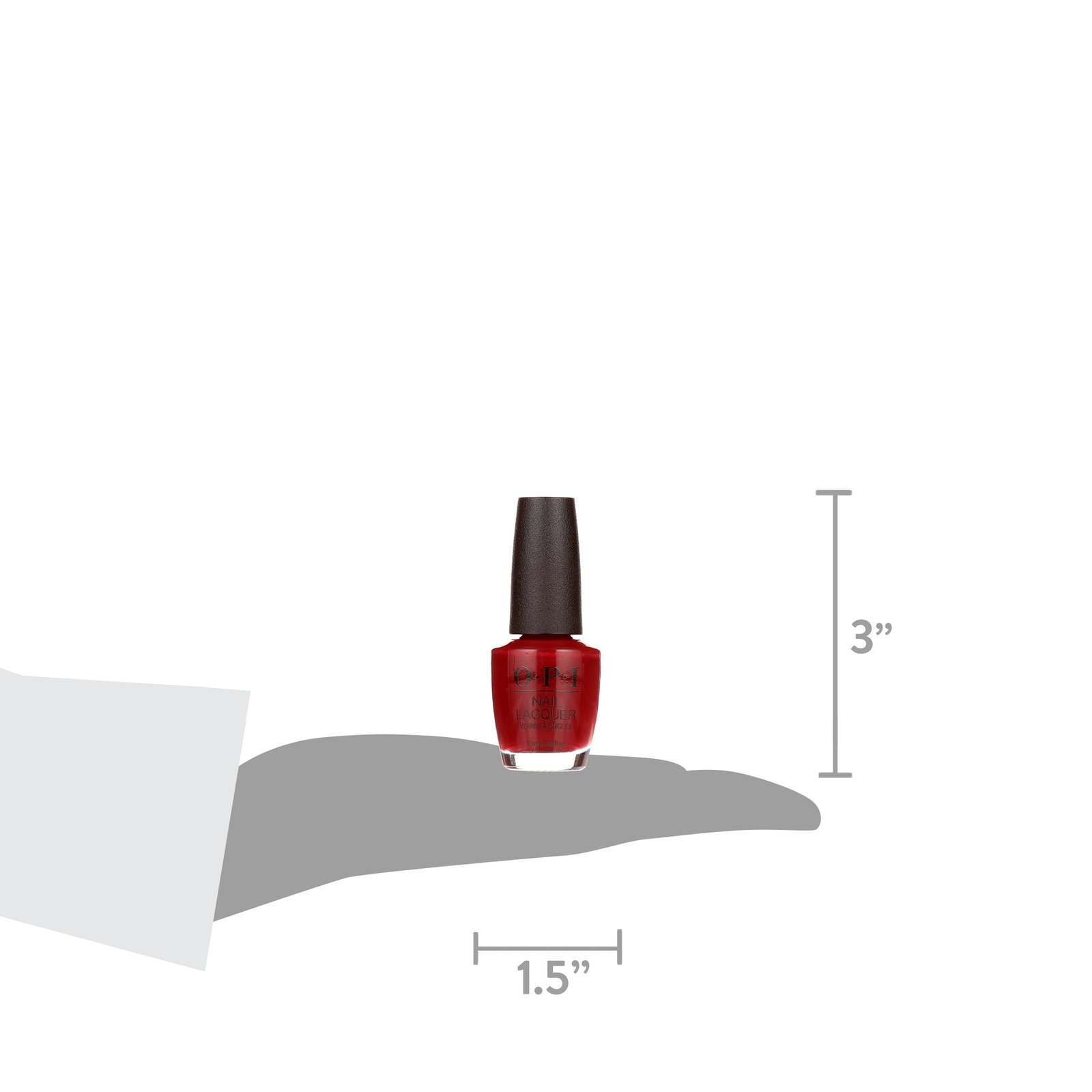 OPI OPI Nail Lacquer, Got The Blues For Red, Nail Polish, 0.5 fl oz - Image 5