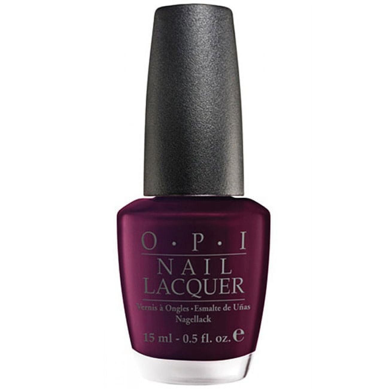 OPI Nail Polish, Black Cherry Chutney, 0.5 fl oz - Image 2