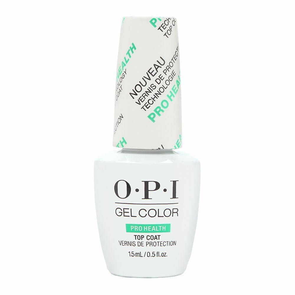 ($36 Value) OPI Gelcolor Gel Nail Polish, ProHealth Base Coat & Top Coat Duo Pack, 0.5 Fl Oz Each - Image 2