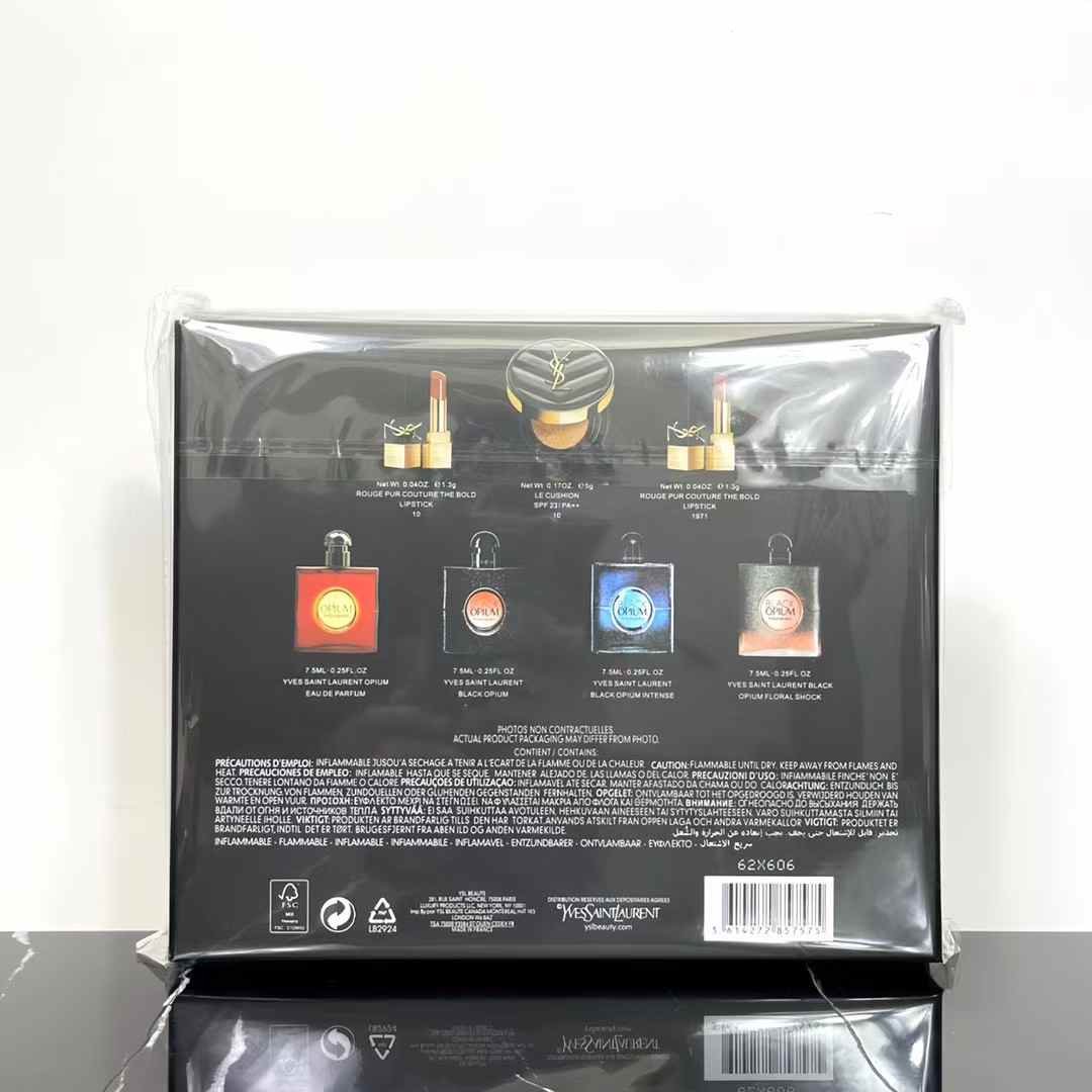 Yves Saint Laurent YSL Romantic Goddess 7-Piece Luxury Gift Set in Black Box - Image 2