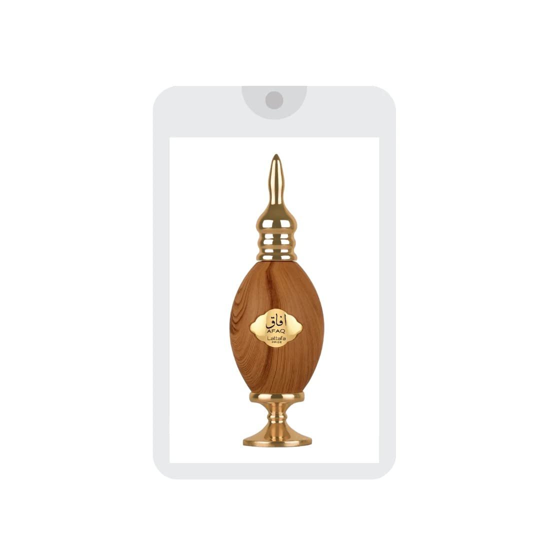 Lattafa Afaq Eau De Parfum Spray for Men, 3.4 Ounce