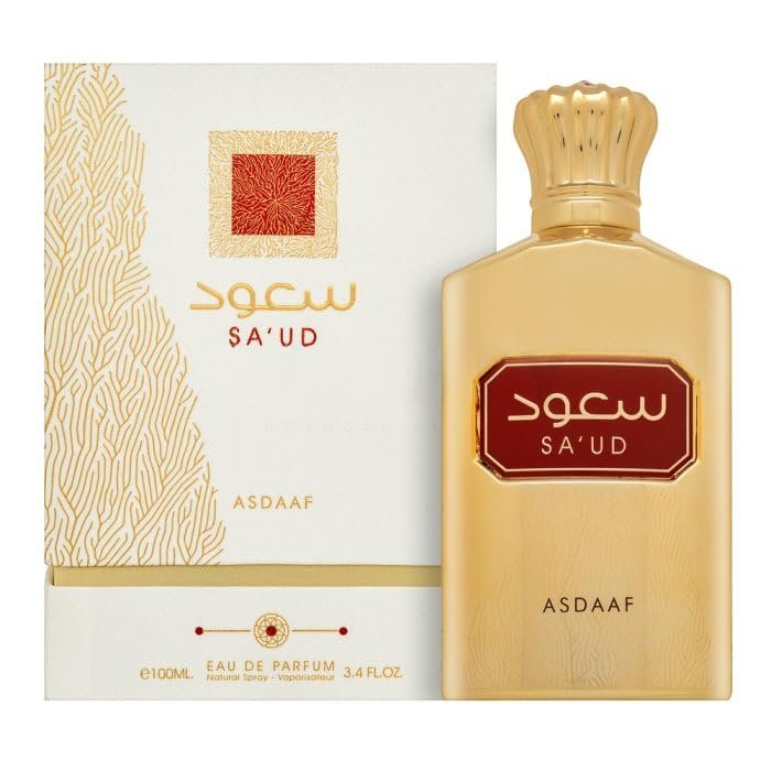 Lattafa Sa'ud Eau De Parfum Spray for Unisex, 3.4 Ounce - Image 3