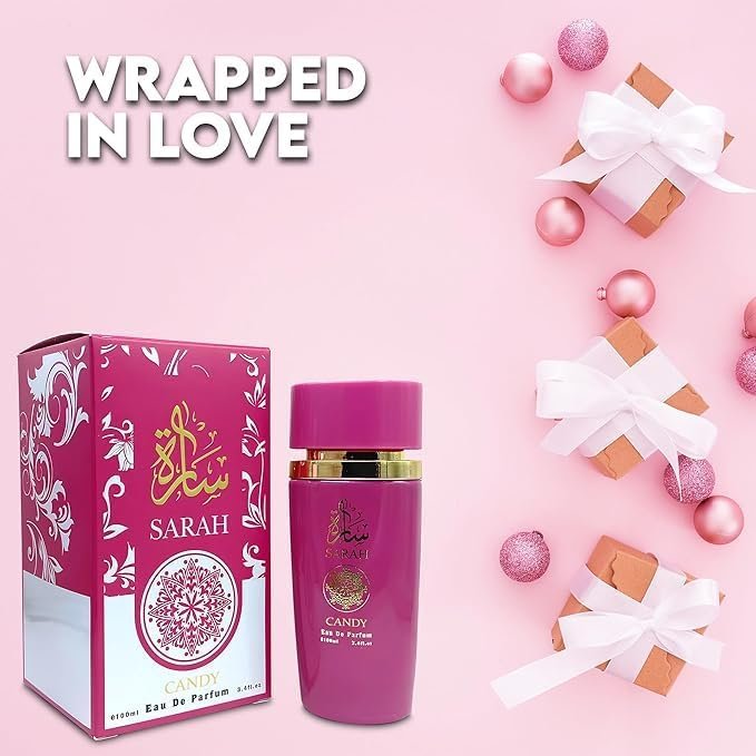 Sarah Candy - Vanilla, Fruity, Citrus, Floral - Eau de Parfum Long-Lasting Fragrance for Women, 3.40 Ounce / 100 ml Impression of YARA Candy - Image 4