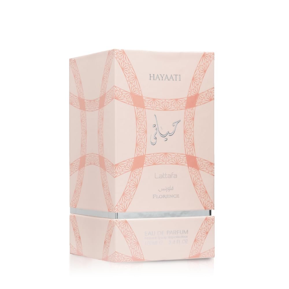 Lattafa Hayaati Florence for Women Eau de Parfum Spray, 3.4 Ounce - Image 3