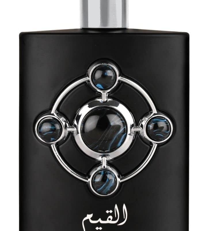 Lattafa Perfumes Al Qiam Silver for Unisex Eau de Parfum Spray, 3.4 Ounce