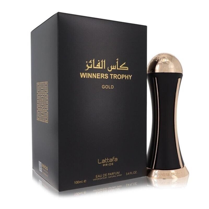 Lattafa Al Khas Winners Trophy Silver for Unisex Eau de Parfum Spray, 3.4 Ounce