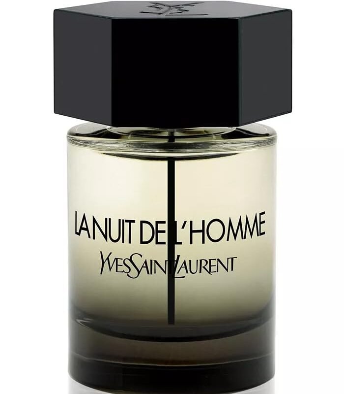 Yves Saint Laurent La Nuit De L'homme Eau De Toilette Spray for Men, 3.4 Ounce