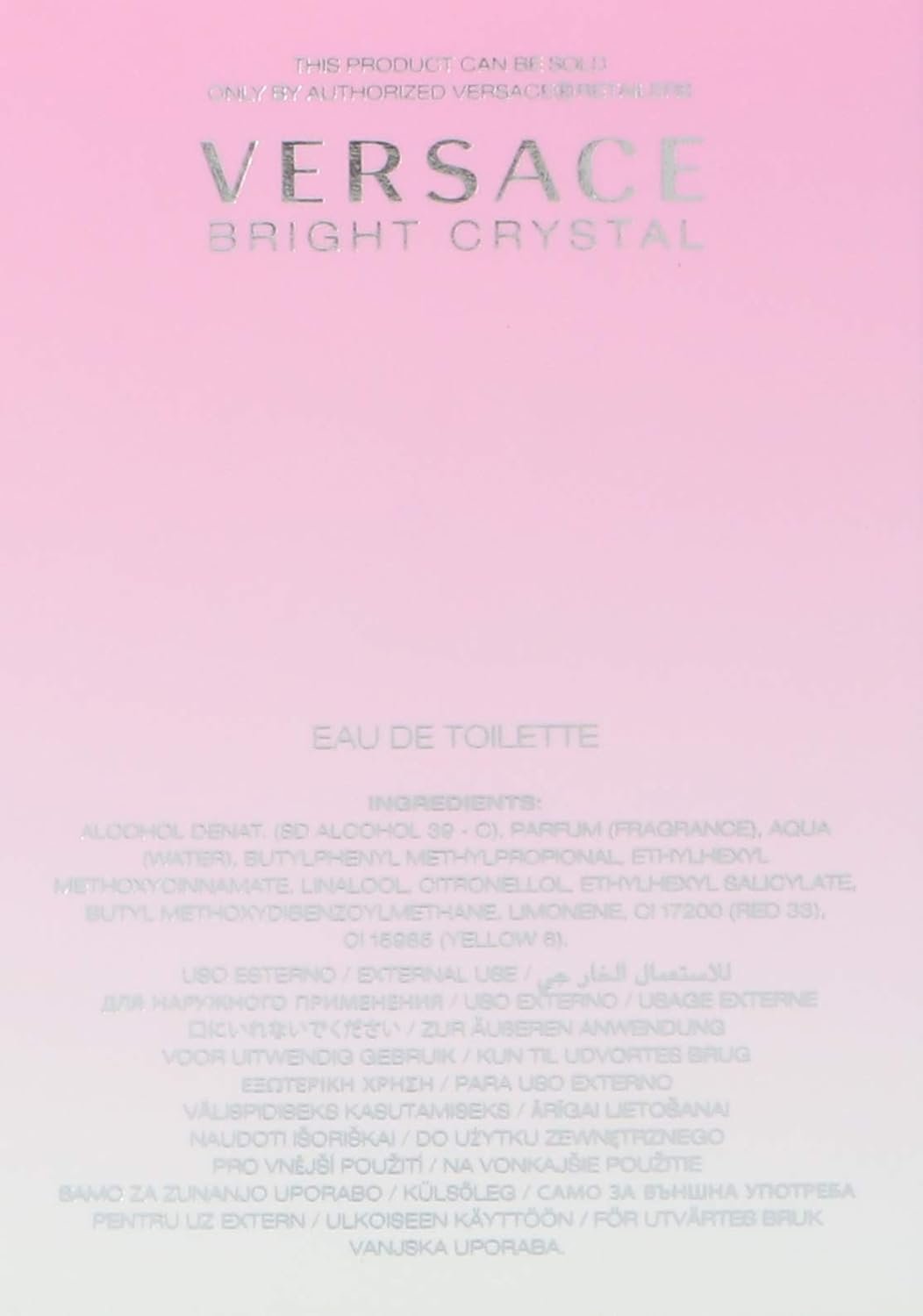Versace Bright Crystal by Versace for Women 1.7 oz Eau de Toilette Spray - Image 2