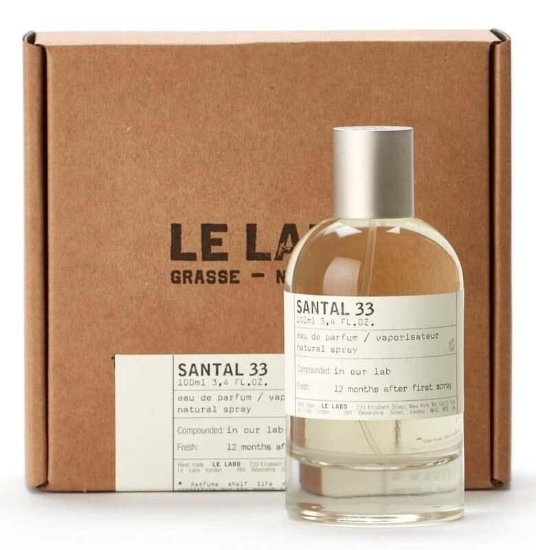 Le Labo Santal 33 for Unisex Eau de Parfum Spray, 3.4 Ounce