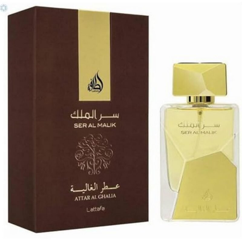 Lattafa Ser Al Malik Eau de Parfum Spray for Unisex, 3.4 Ounce