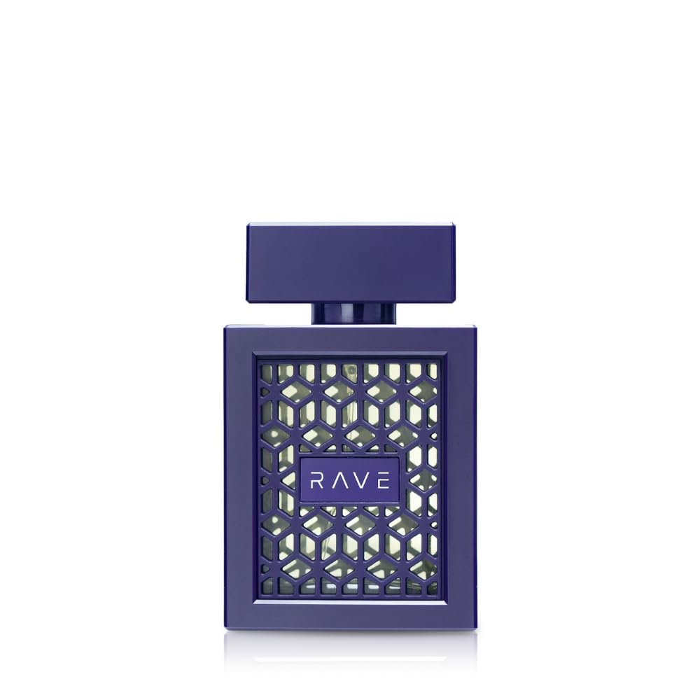 Lattafa Rave Now Intense Eau de Parfum Spray for Men, 3.4 Ounce