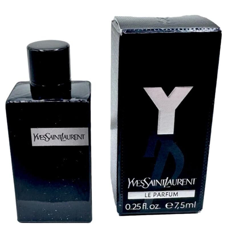 Yves Saint Laurent LE PARFUM YSL Men Perfume MINI SMALL TRAVEL SIZE Splash On 7.5 ml / 0.25 Fl oz - 6849