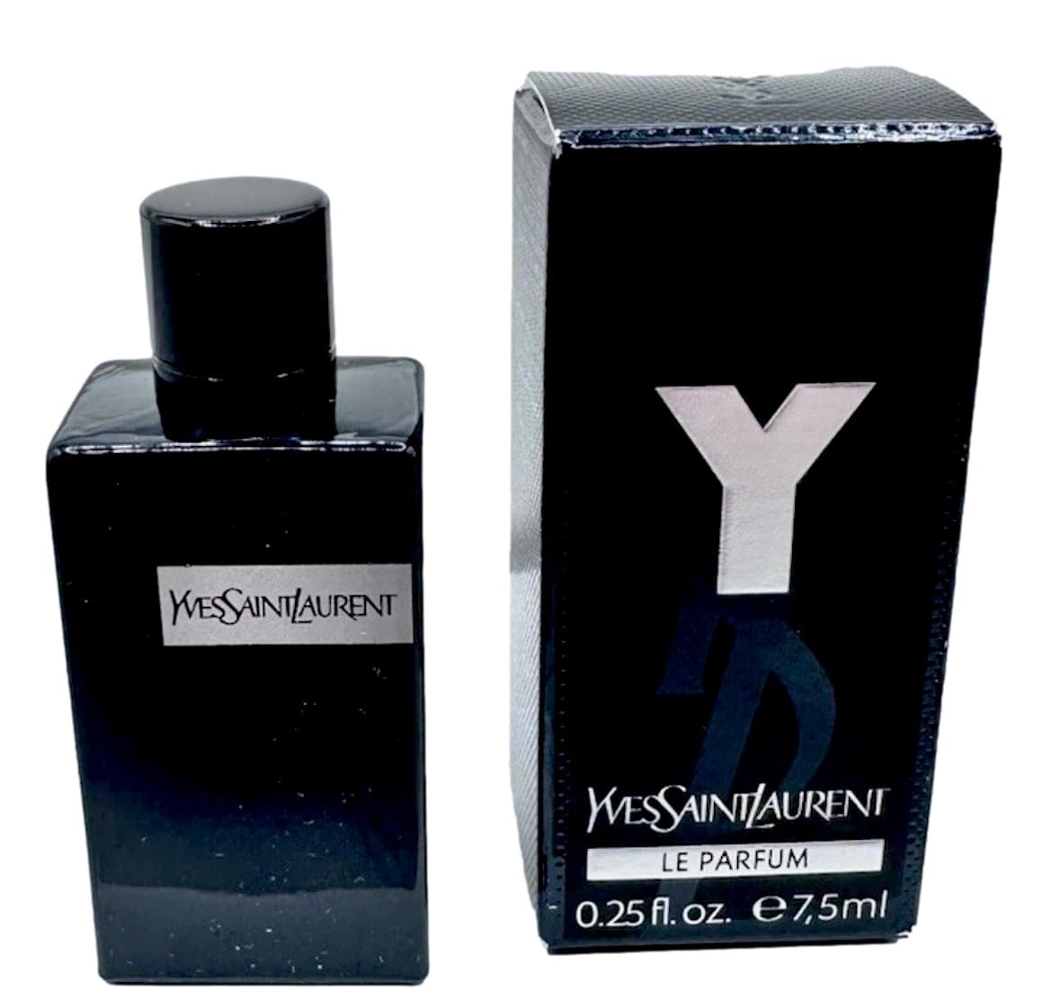 Yves Saint Laurent LE PARFUM YSL Men Perfume MINI SMALL TRAVEL SIZE Splash On 7.5 ml / 0.25 Fl oz - 6849