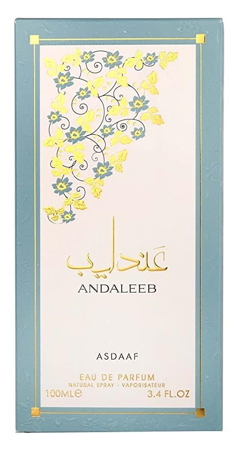 Lattafa Asdaaf Andaleeb for Unisex Eau de Parfum Spray, 3.4 Ounces / 100 ml - Image 2