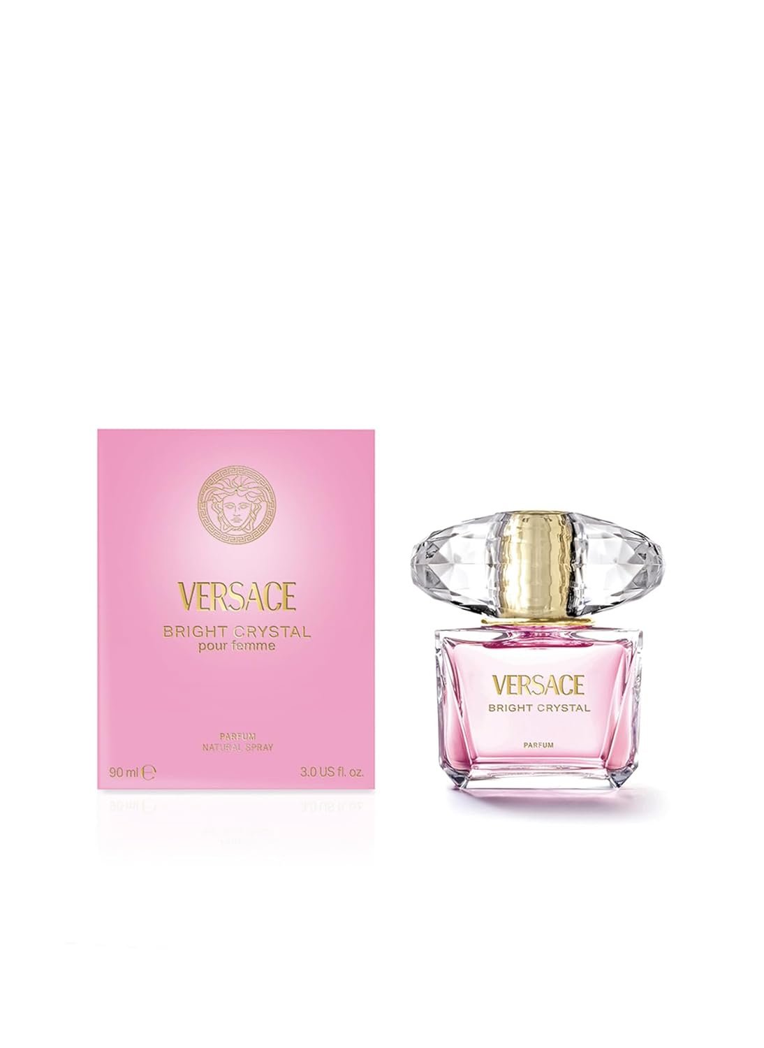 Versace Women's Bright Crystal Mini, 0.17 Fl Oz - Image 2