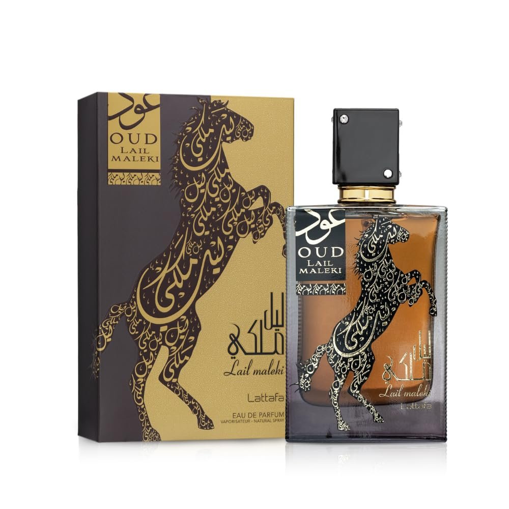 Lattafa Oud Lail Maleki for Unisex - 3.4 oz EDP Spray - Image 2