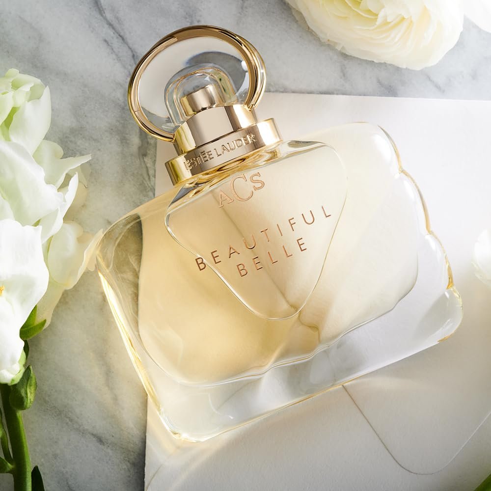 Est??e Lauder Beautiful Belle Eau de Parfum Spray with Notes of Lychee, Rose Petals & Mimosa | Perfumes for Women, 1.7 Fl Oz - Image 2