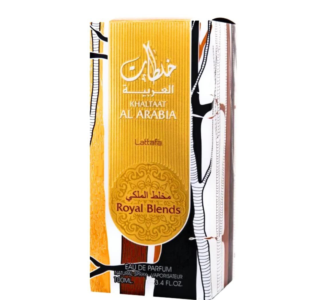 Lattafa Prestige Khaltat Al Arabia for Unisex Eau de Parfum Spray, 3.4 Ounce - Image 2