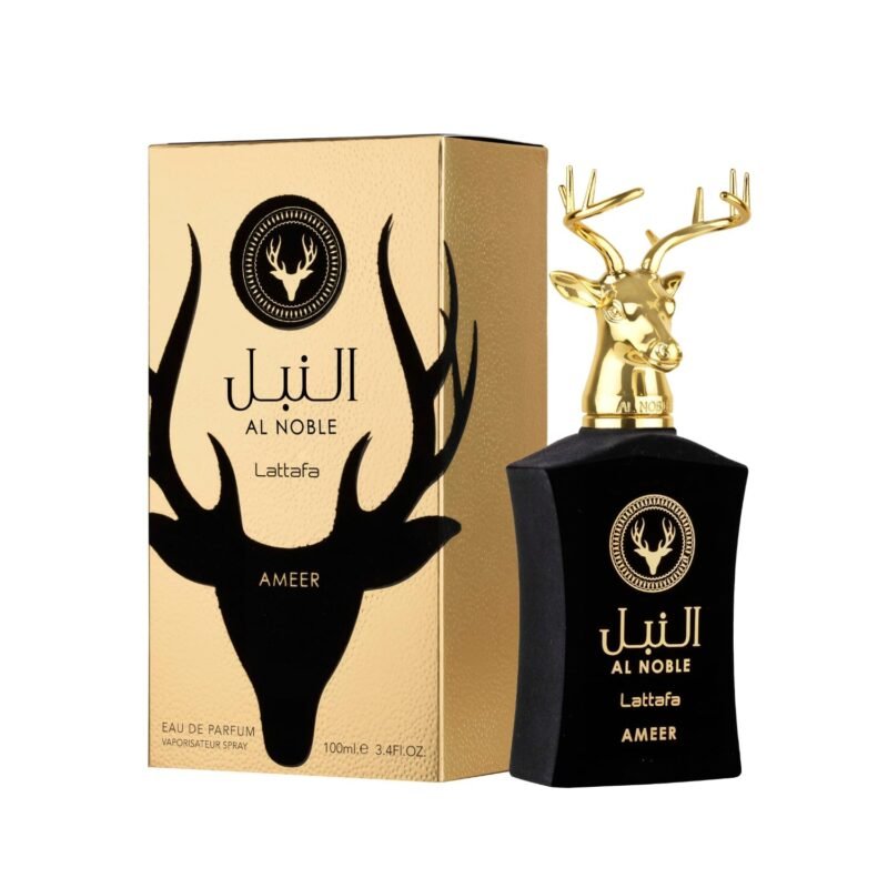Lattafa Al Noble Ameer Eau De Parfum Spray for Unisex, 3.4 Ounce