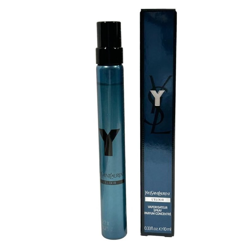 Yves Saint Laurent Y ELIXIR MEN YSL L'ELIXIR Travel Spray Perfume MEN 10 ml / 0.33 Fl Oz