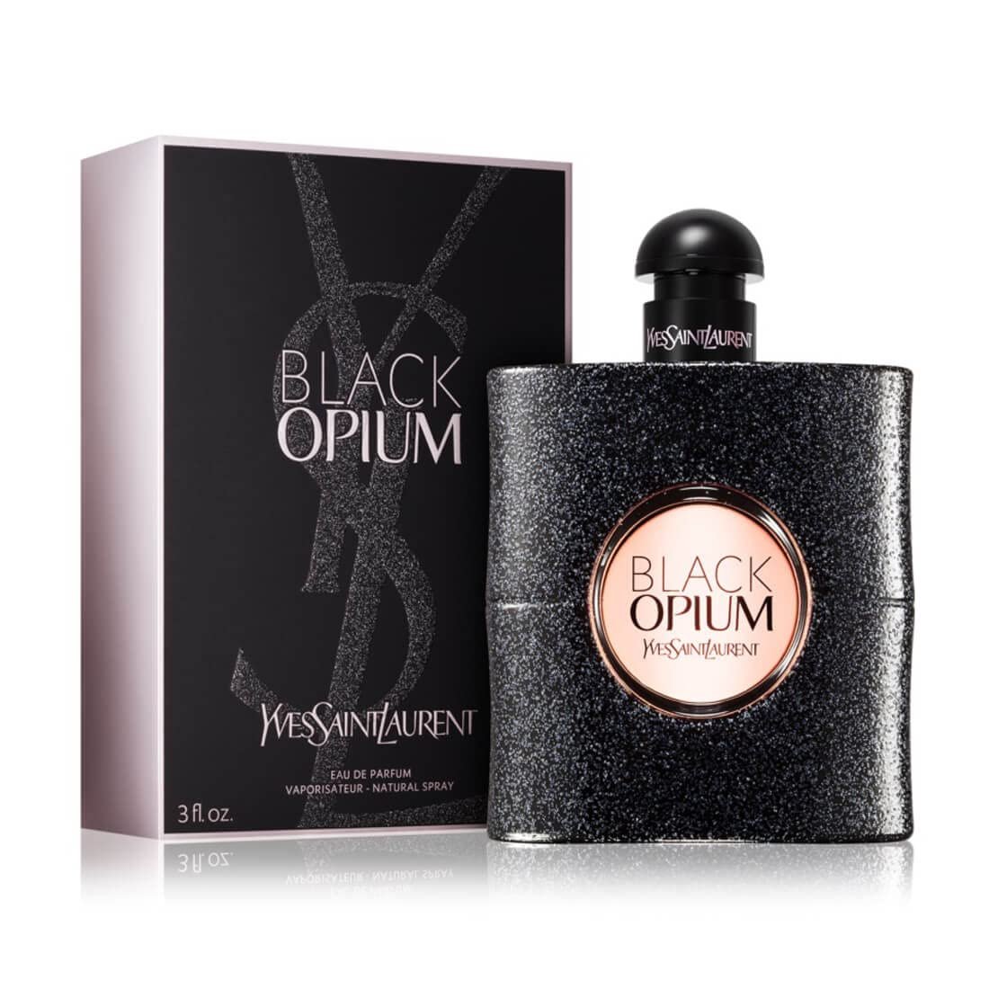 Yves Saint Laurent Eau De Parfum Spray for Women, Black Opium, 3 Ounce - Image 2