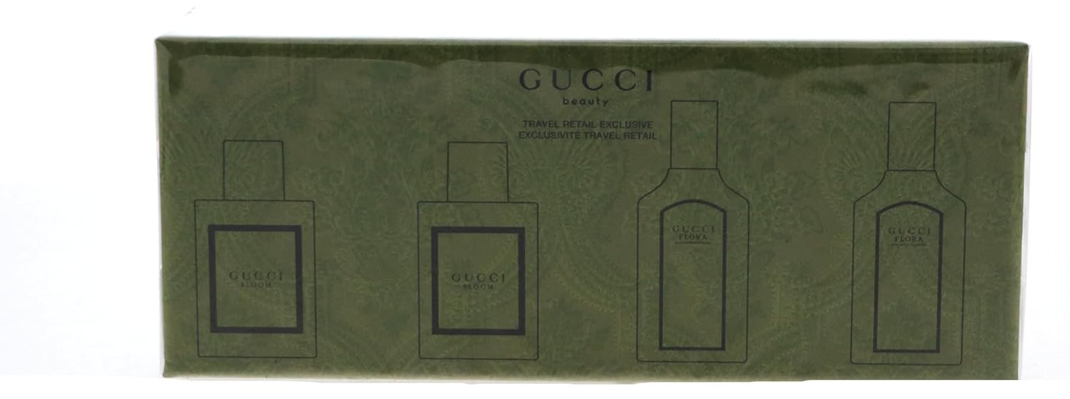 Gucci Variety for Women - 4 Pc Mini Gift Set 2 x 0.16oz Bloom EDP Spray, 2 x 0.16oz Flora EDP Spray - Image 3