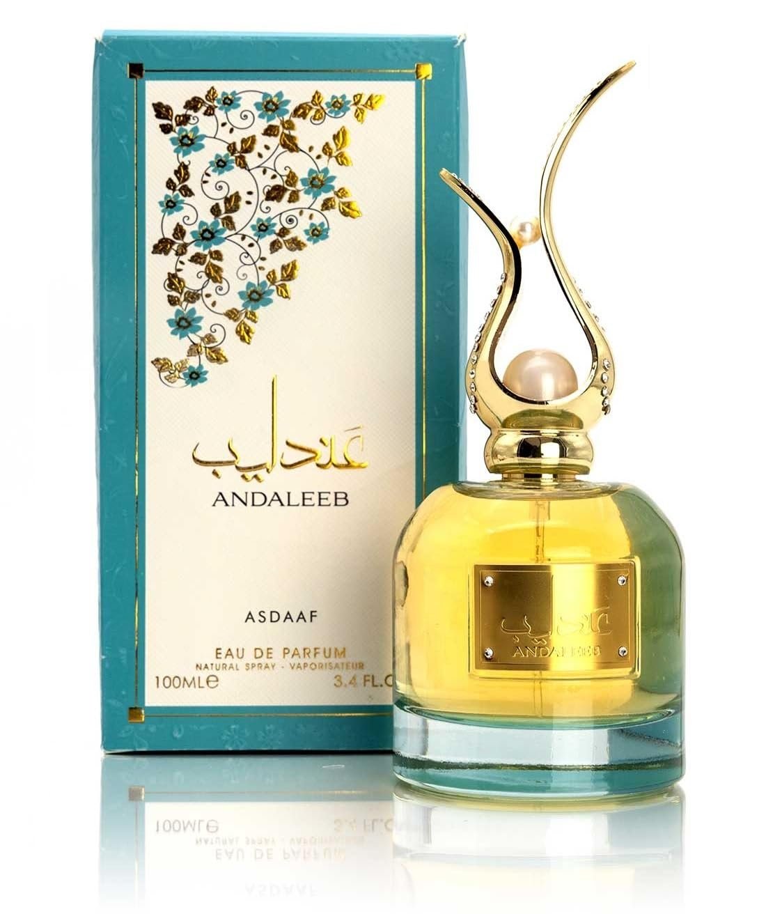 Lattafa Asdaaf Andaleeb for Unisex Eau de Parfum Spray, 3.4 Ounces / 100 ml - Image 3