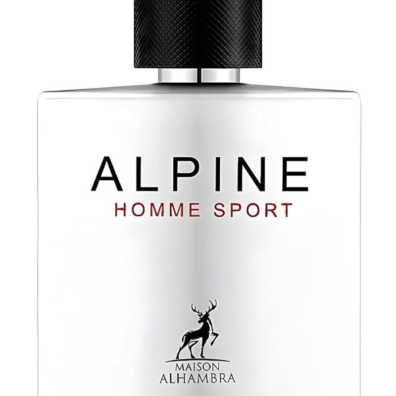 Maison Alhambra Alpine Homme Sport for Men Eau de Parfum Spray, 3.4 Ounce / 100 Ml
