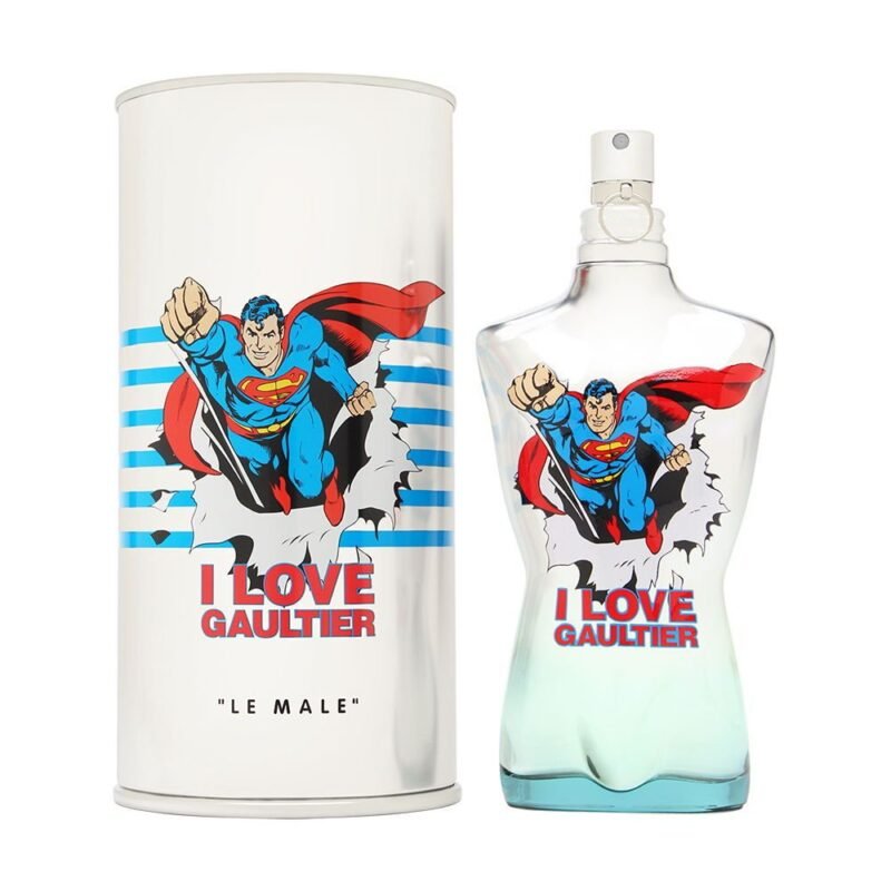 Le Male Eau Fraiche Superman by Jean Paul Gaultier for Men 4.2 oz Eau de Toilette Spray