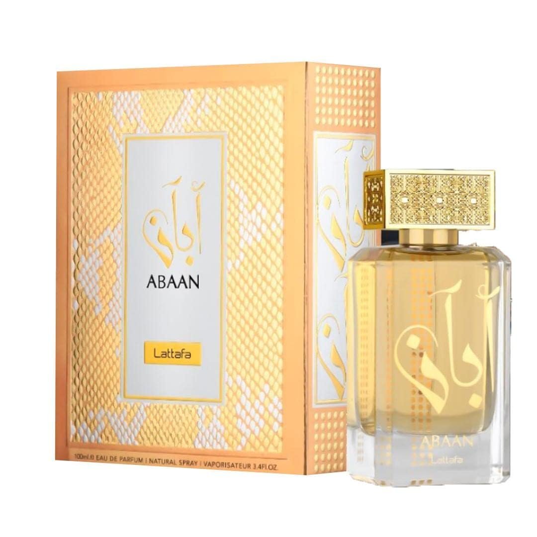 Lattafa Abaan Eau de Parfum Spray for Unisex, 3.4 Ounce
