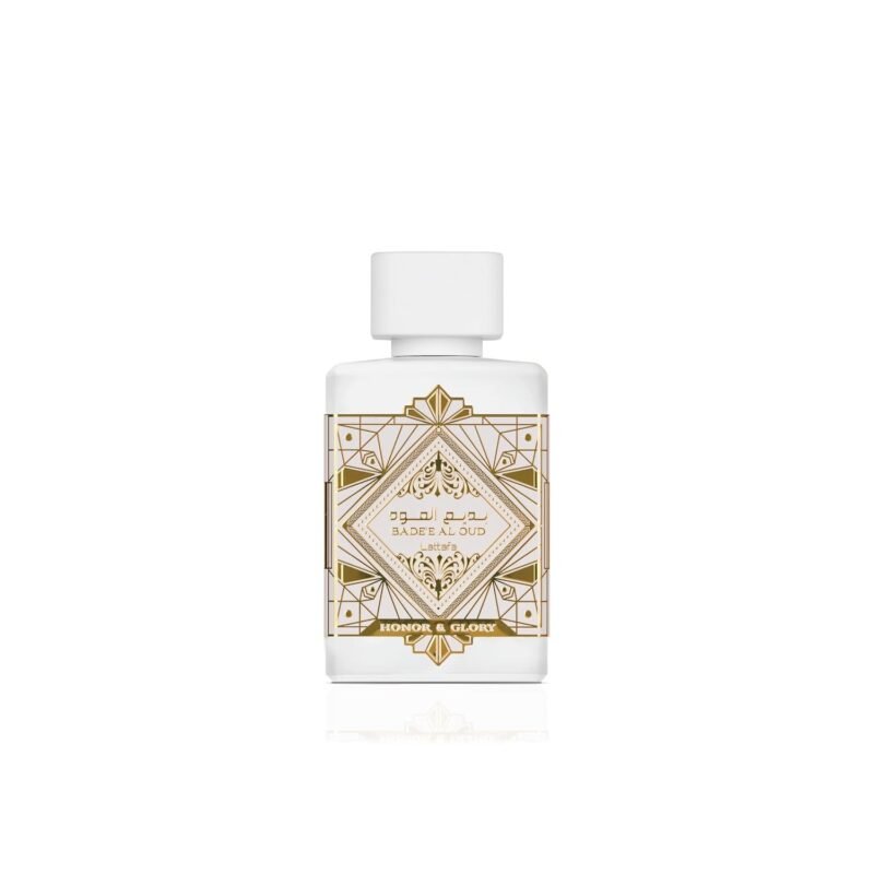 Lattafa Bade'e Al Oud Honor & Glory - Fruity, Vanilla, Warm Spicy, Woody - Eau de Parfum Long-Lasting Fragrance for Unisex, 3.40 Ounce / 100 ml