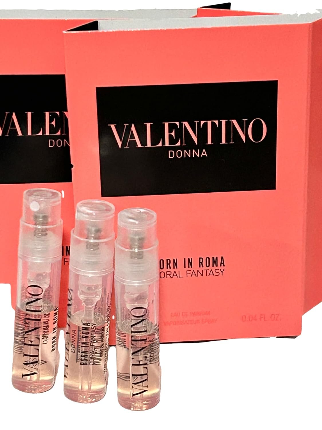 Valentino Donna Born In Roma Coral Fantasy for Women Eau de Parfum Vial Spray, 0.04 Ounce - Image 2
