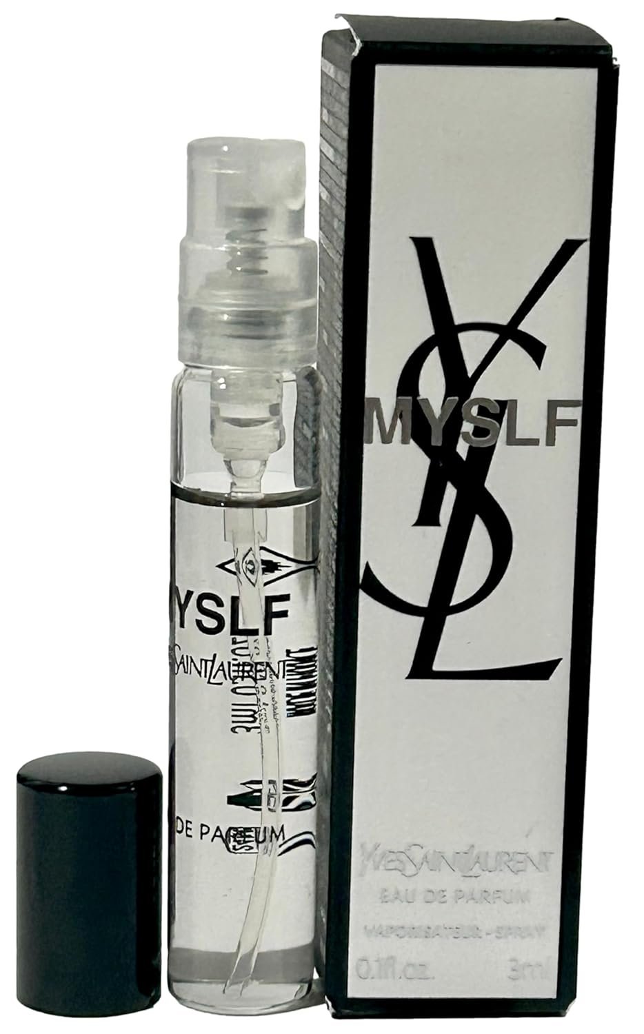 Yves Saint Laurent Myslf Eau De Parfum MEN YSL MINI SMALL TRAVEL SIZE 3 ml / 0.1 Fl oz - 2883
