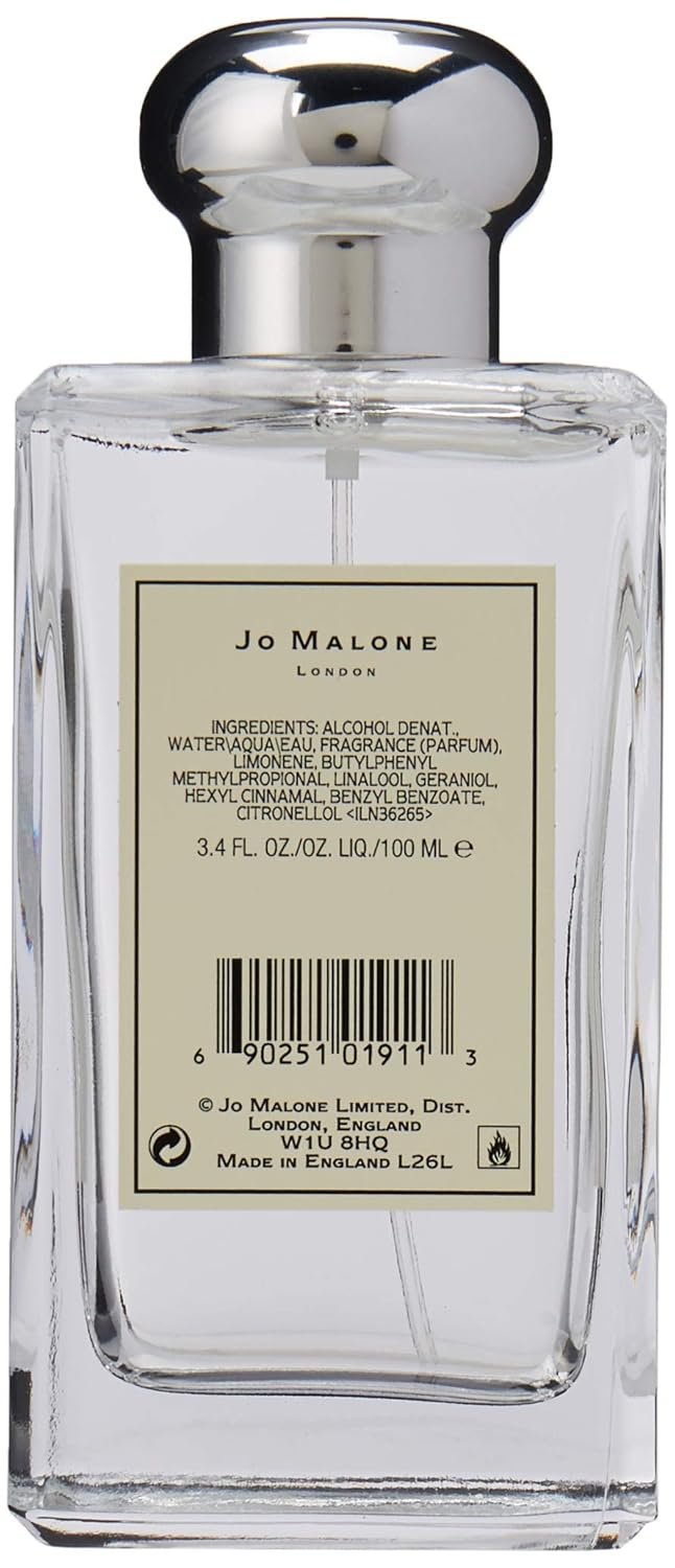 Jo Malone Lime Basil Mandarin for Unisex Cologne Spray, 3.4 Ounce (Pack May Vary) - Image 2