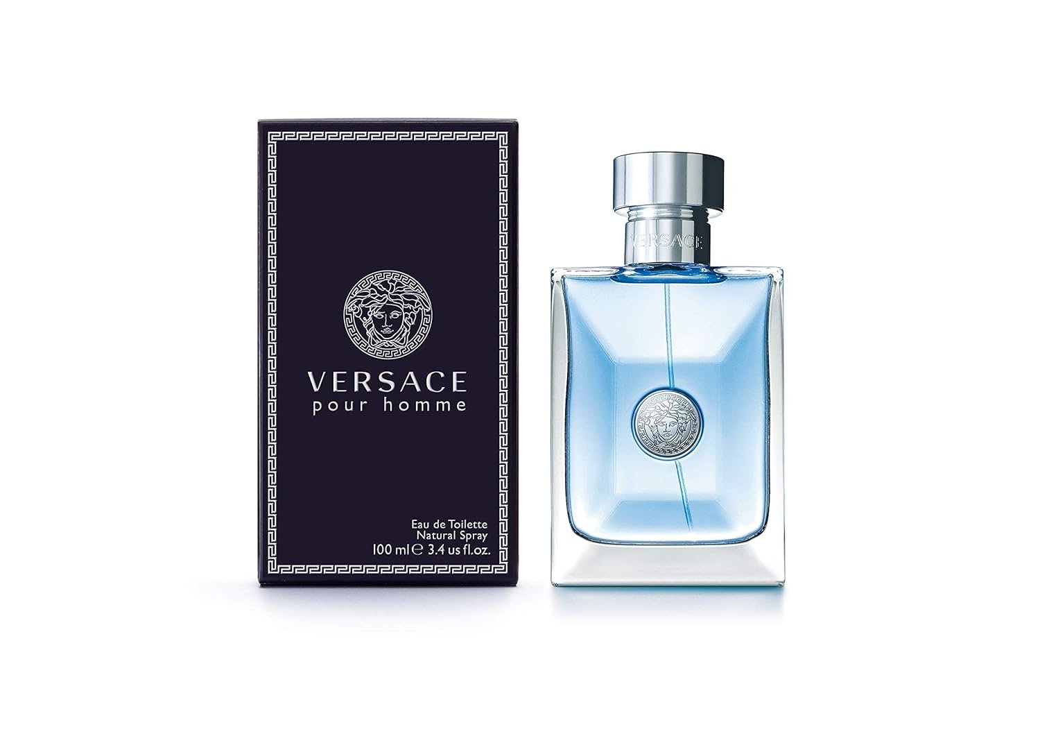 Versace Pour Homme Eau De Toilette Natural Spray, 3.4 Fl Oz - Image 2