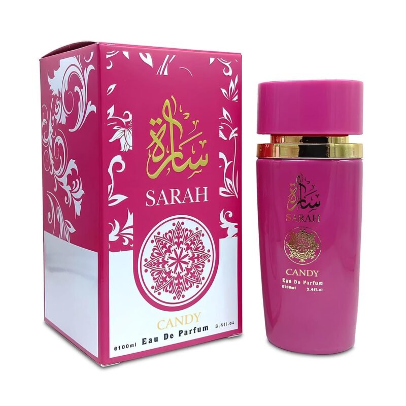 Sarah Candy - Vanilla, Fruity, Citrus, Floral - Eau de Parfum Long-Lasting Fragrance for Women, 3.40 Ounce / 100 ml Impression of YARA Candy