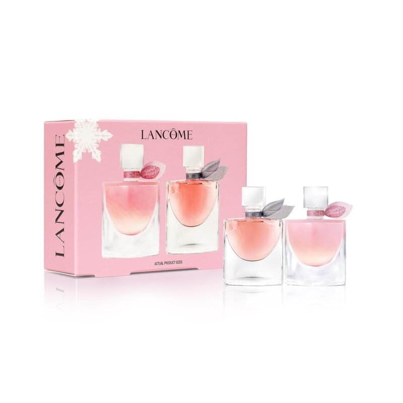 Lanc?me La Vie Est Belle Mini Duo- Mini La vie est belle Vanille Nude Eau De Parfum 0.14 fl. Oz & La vie est belle 0.14 - Limited Edition Gift Set for Women