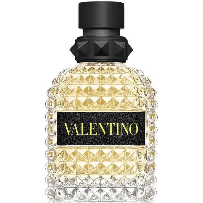 Valentino Uomo Born in Roma Yellow Dream Eau De Toilette Spray for Men, 1.7 Ounce