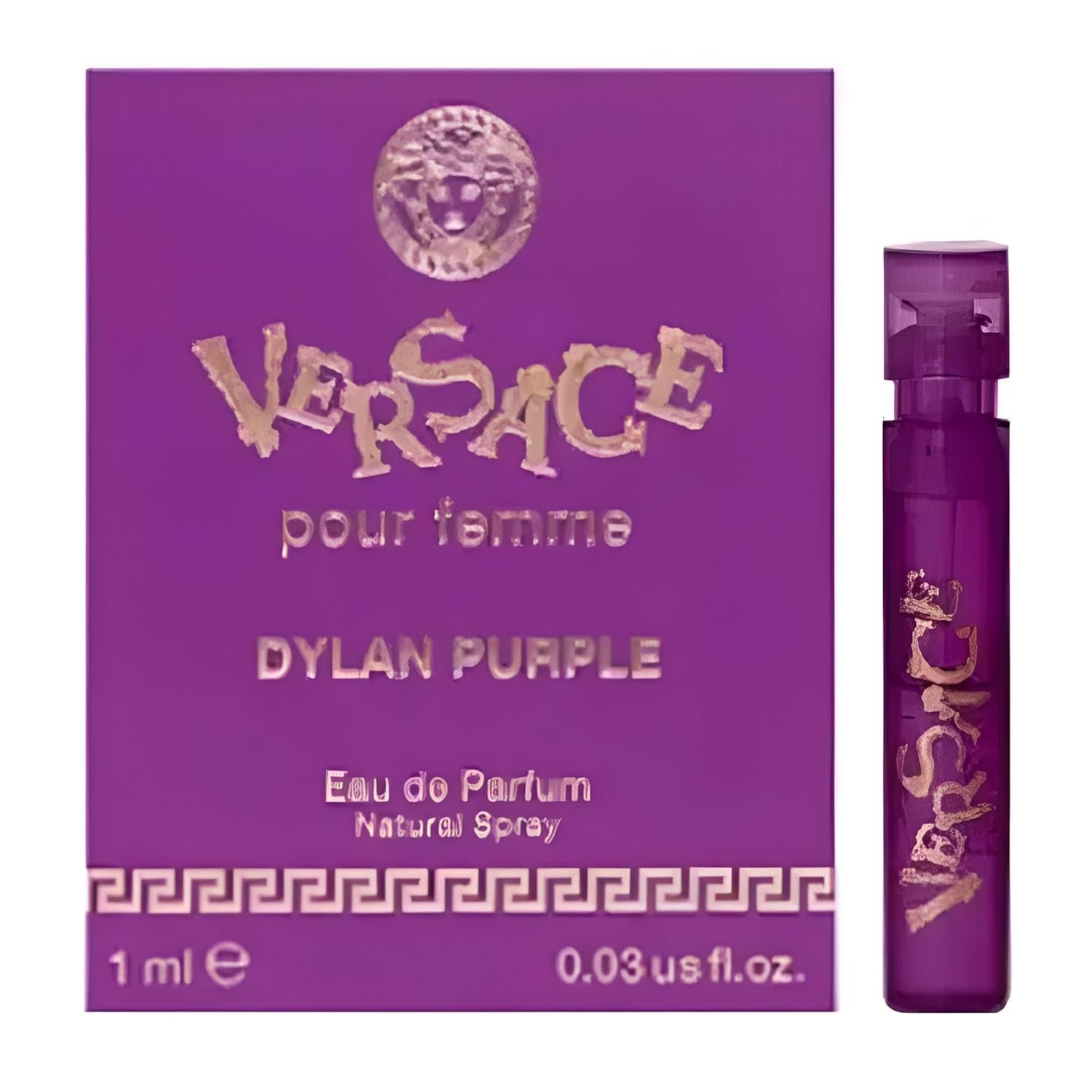 Versace Dylan Purple Vial Spray for Women, 0.03 Ounce