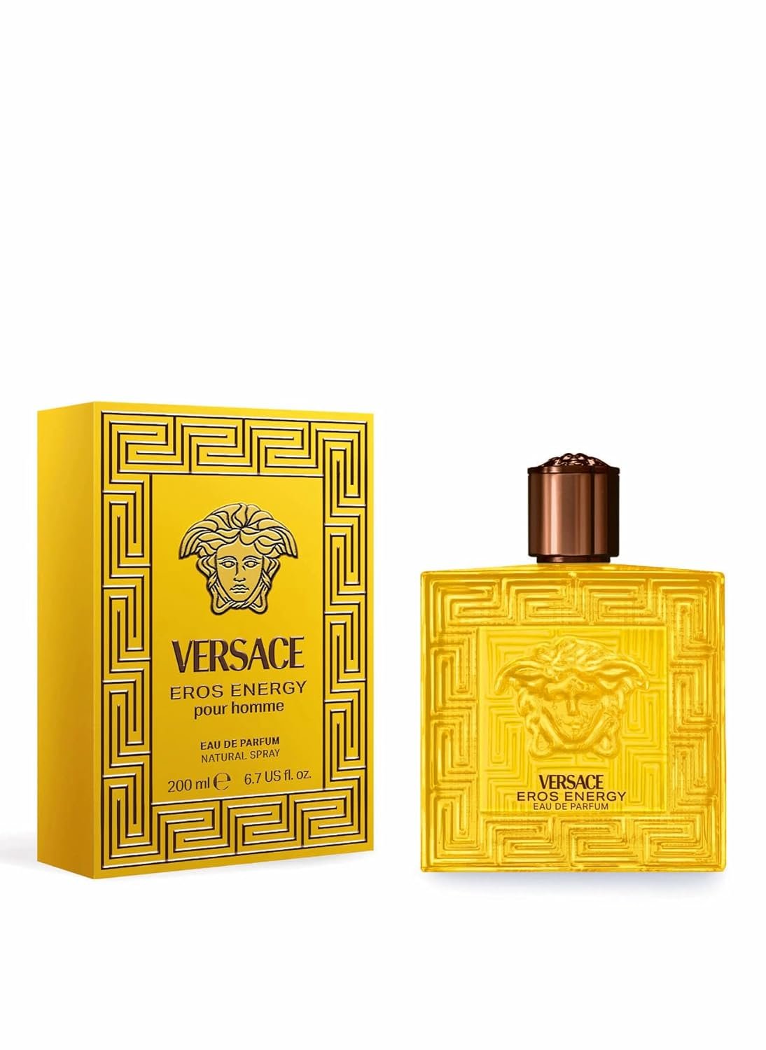 Versace Eros Energy Pour Homme Eau De Parfum Spray 6.7 Ounce - Image 2