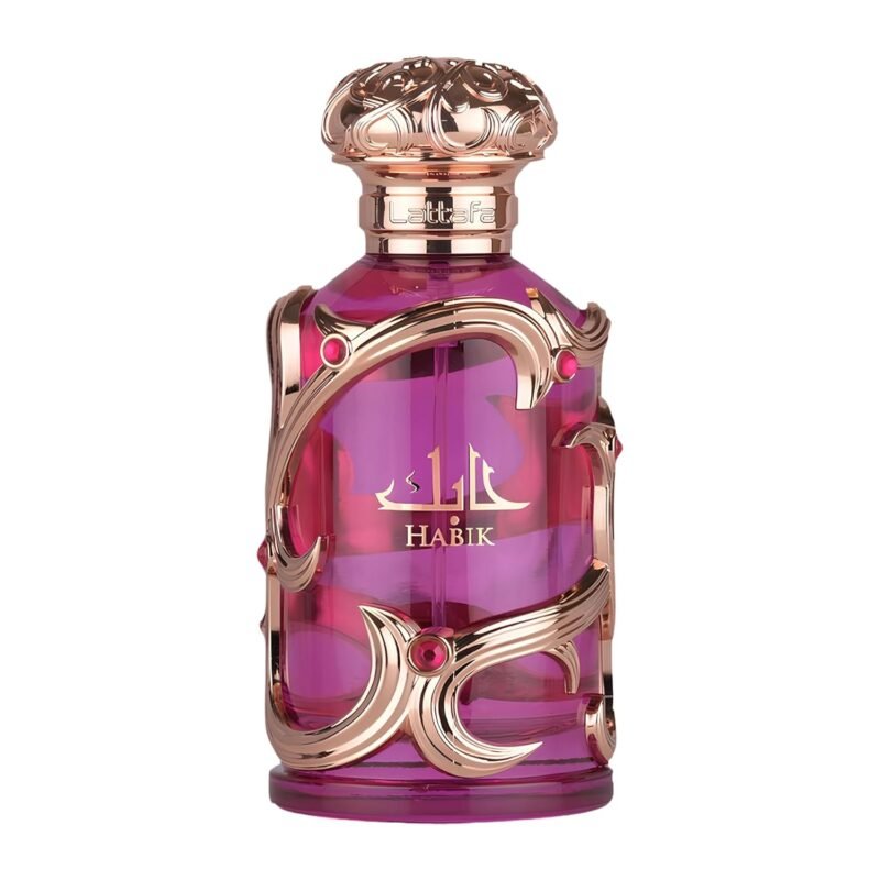 Lattafa Habik ?C Spicy, Aromatic, Woody, Musky ?C Eau de Parfum Spray Long-Lasting Fragrance for Men, 3.4 Ounce / 100 ml