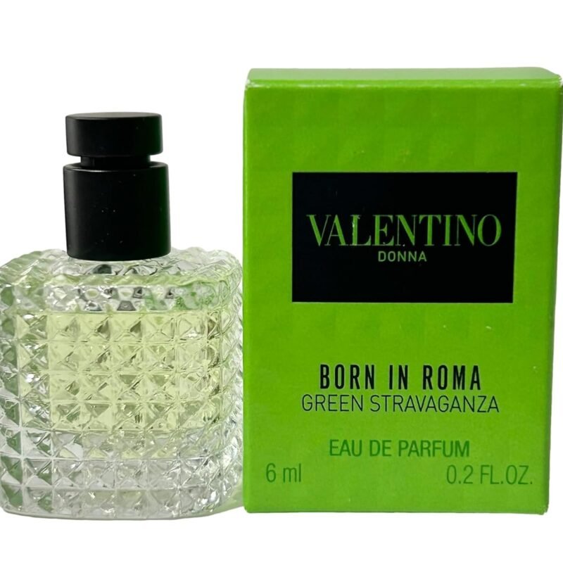 Valentino Donna Born In Roma GREEN STRAVAGANZA (MINI/SMALL/TRAVEL SIZE) Women Perfume Splash Dabber 6 ml / 0.2 Fl Oz (6229)