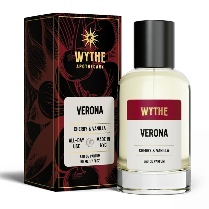Verona inspired by Tom Ford Lost Cherry Perfume - Made in USA with Clean Ingredients - Cedar, Cypress & Juniper - Green, Sporty and Vibrant Fragrance
