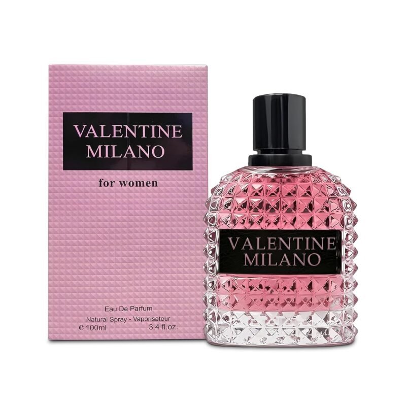 Milano Eau de Parfum for Women 100ml ?C Long Lasting Floral Scent with Vanilla, Jasmine & Bergamot ?C Elegant 100ml Perfume Spray for Daily or Evening Use