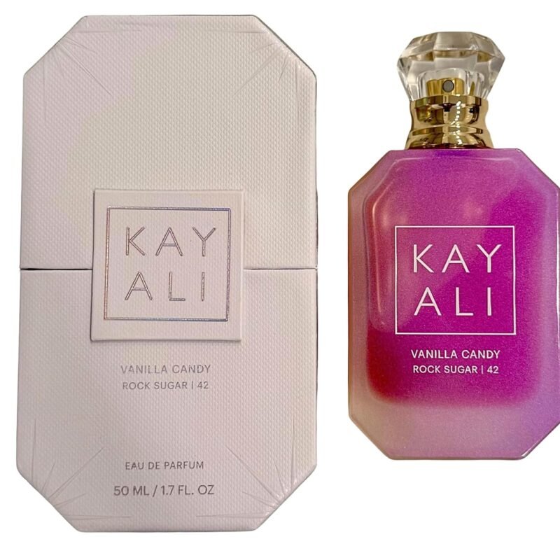 KAYALI Vanilla Candy Rock Sugar | 42 Eau de Parfum Candied Pear, Bubble Gum & Vanilla Cream Notes, 100ml