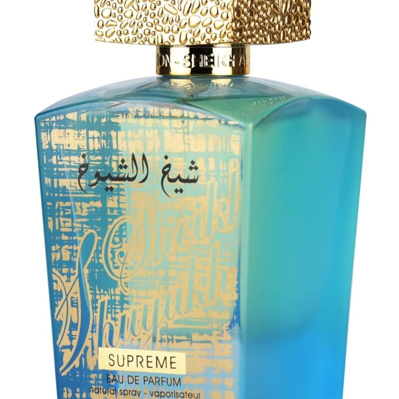 Lattafa Sheikh Al Shuyukh Supreme ?C Spicy, Sweet, Woody, Amber ?C Eau de Parfum Spray Long-Lasting Fragrance for Unisex, 3.4 Ounce / 100 ml